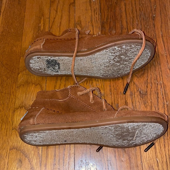 Toms brown moccasin tribal indigenous boho native booties home SKIMS slippers - Picture 3 of 7